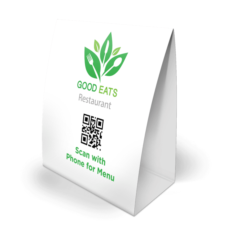 Promotional table tent