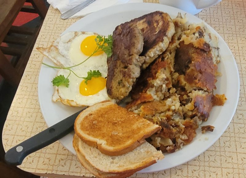 This Wisconsin Game-Day Diner Serves Scramblers And Pancakes So Big Locals Skip Lunch After Breakfast 14 Fried Pork Chop Plate