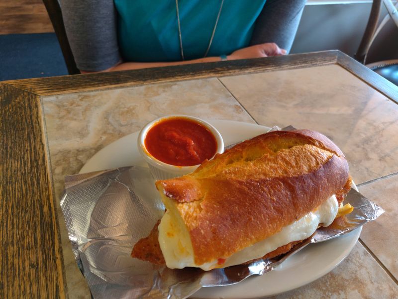 Chicken Cutlet Parm Sandwich