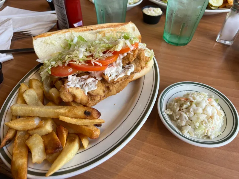 Po Boy Sandwiches and Burgers