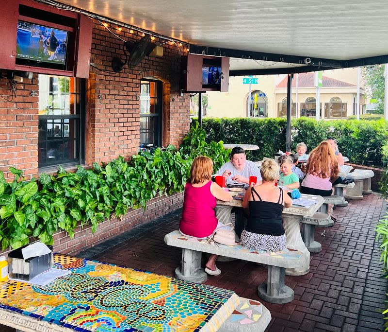 Outdoor Seating On 4th Street N