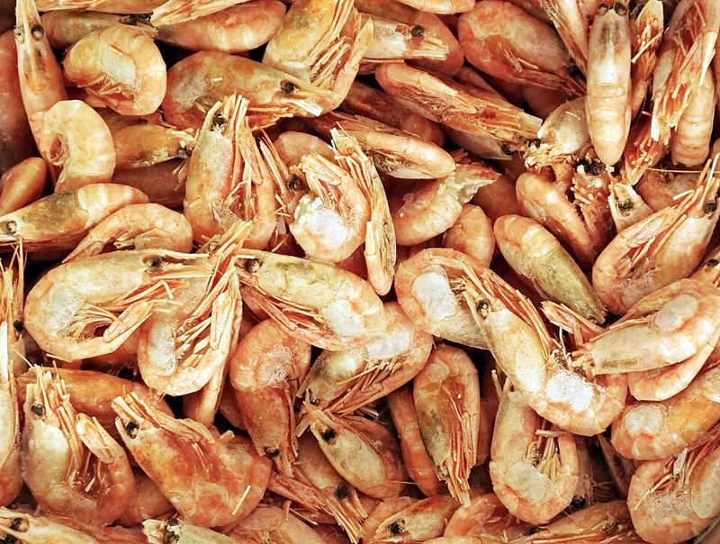 Frozen shrimp
