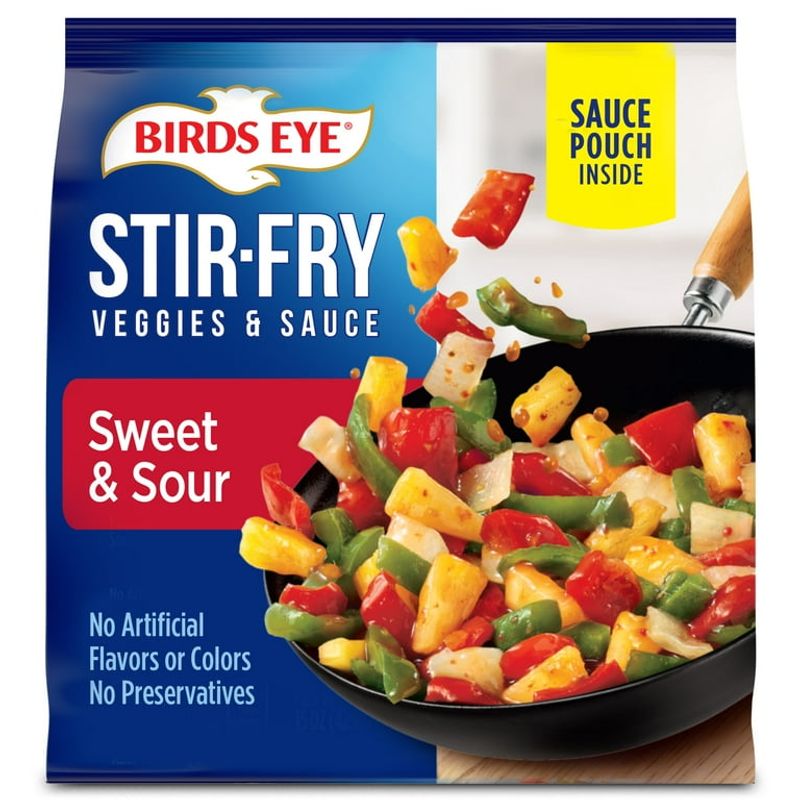 Frozen stir-fry kits
