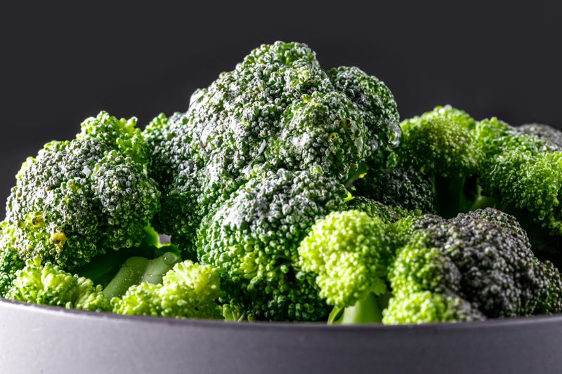 Frozen broccoli florets
