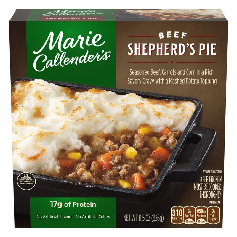 Frozen shepherd’s pie