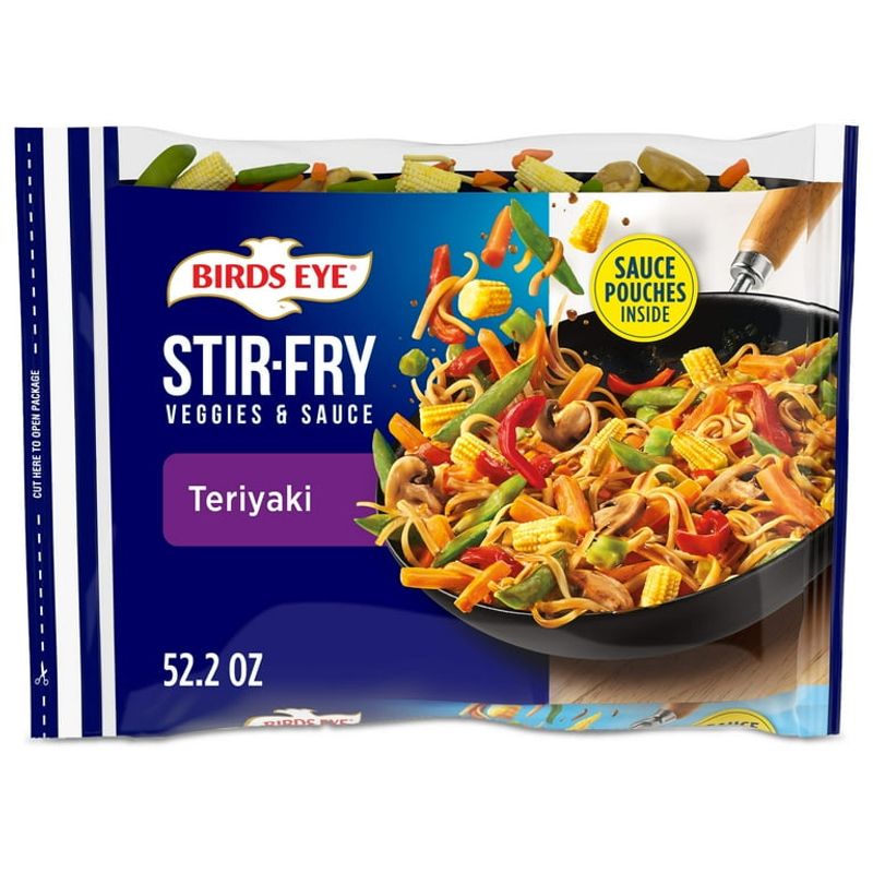 Frozen stir-fry kits