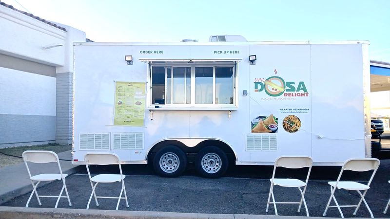15 Food Trucks Around the U.S. Serving Fry Bread Tacos Worth Every Detour 9 Siva’s Dosa Delight – Tempe, AZ