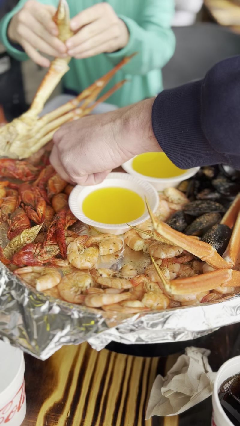 Crab Legs Piled High