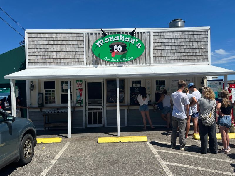 18 Coastal Sandwich Stands Across America Serving Fish Sandwiches Worth the Drive 18 Monahan's Clam Shack by the Sea - Narragansett, Rhode Island
