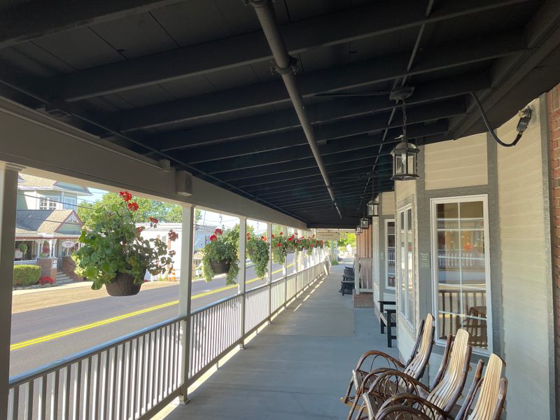 Pastoral Views And Rocking Chairs
