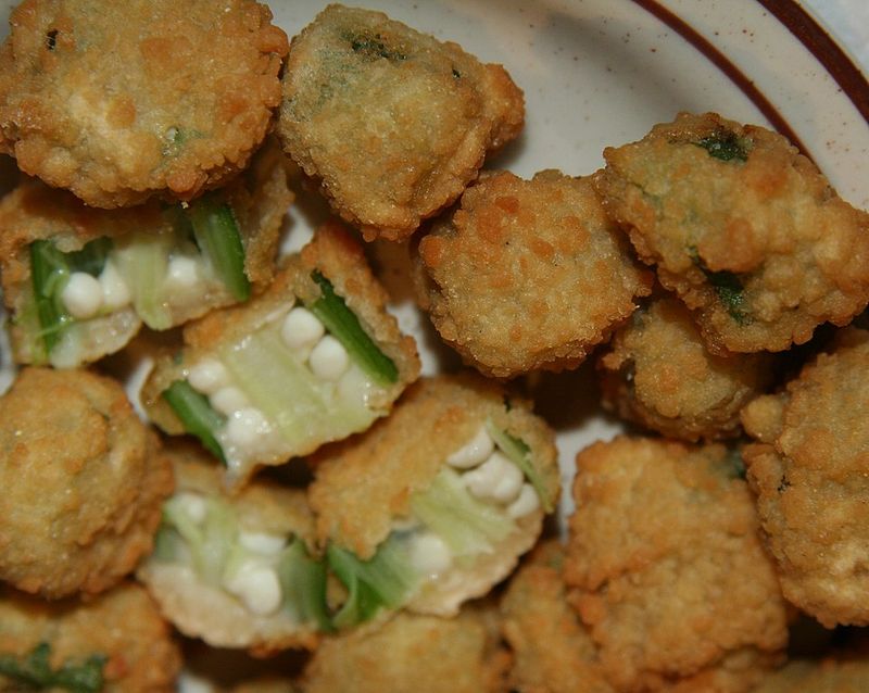 Fried okra