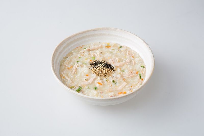 Dakjuk (Korean chicken porridge)