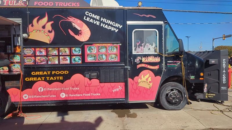 7 Oklahoma Trucks Serving Fry Bread Tacos Worth Every Detour 8 El Ranchero Food Trucks – Tulsa, OK