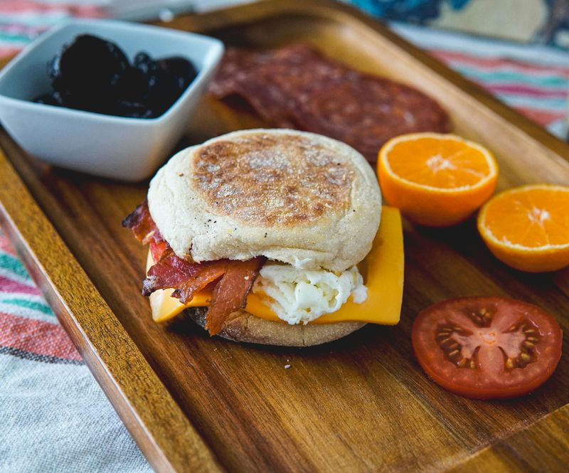 Breakfast sandwich