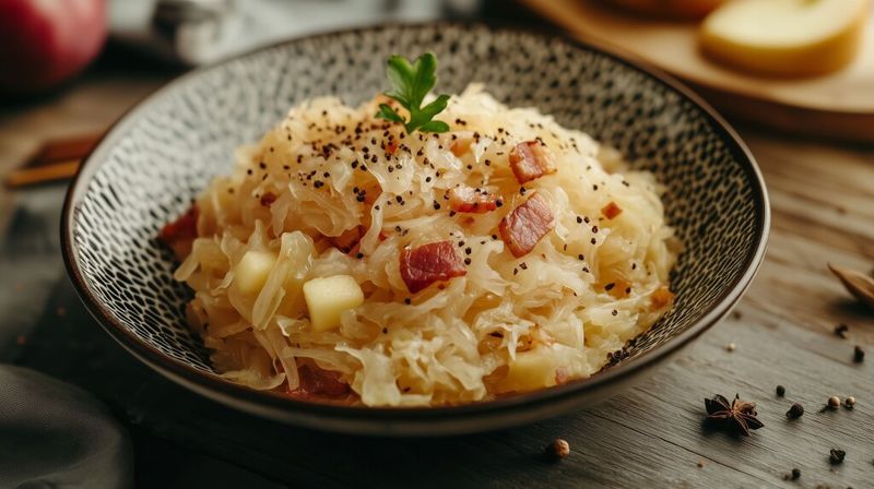 8 Lost Christmas Eve Meals Families Used to Cook Every Year 5 Sauerkraut Simmered for Hours With Spices