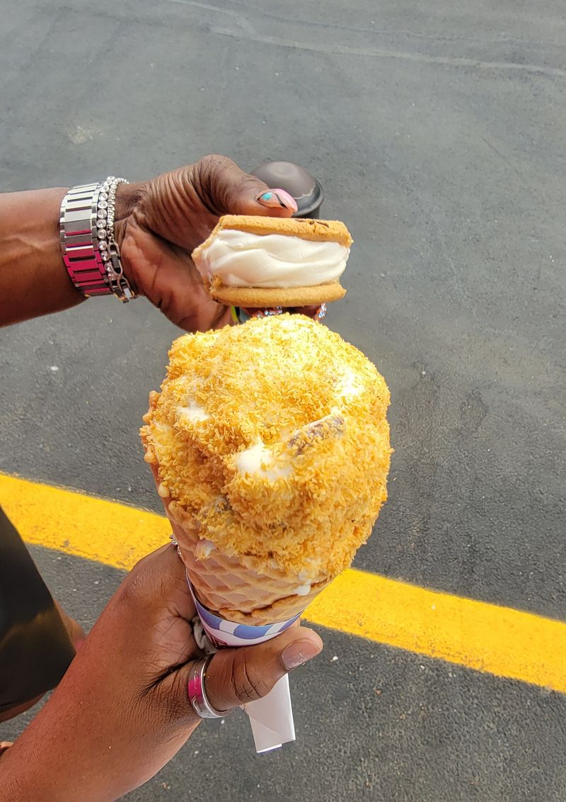 Peanut Butter Crunch Cone