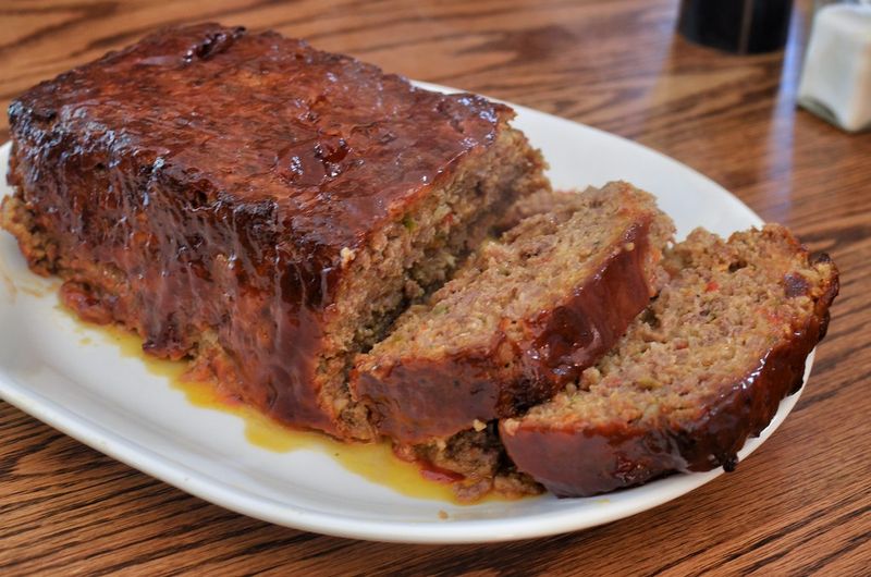 Meatloaf plate