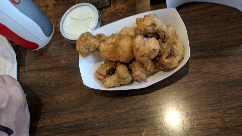 Mushrooms And Mozz Sticks