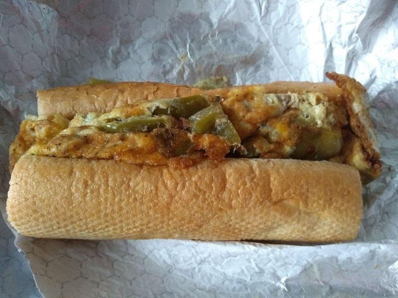 This Illinois Italian Counter Still Serves Red Sauce Like It’s 1955 17 Sausage and Peppers Hero