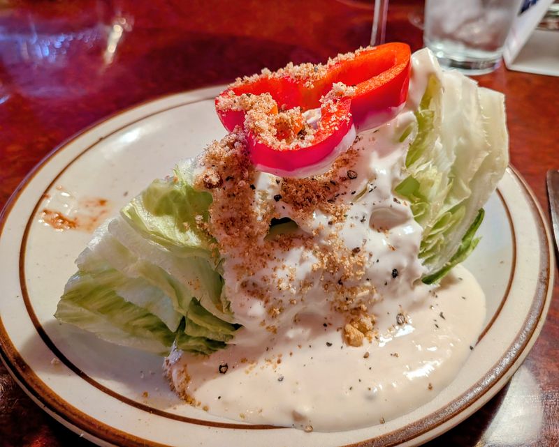 Start Strong With The Wedge Or House Salad