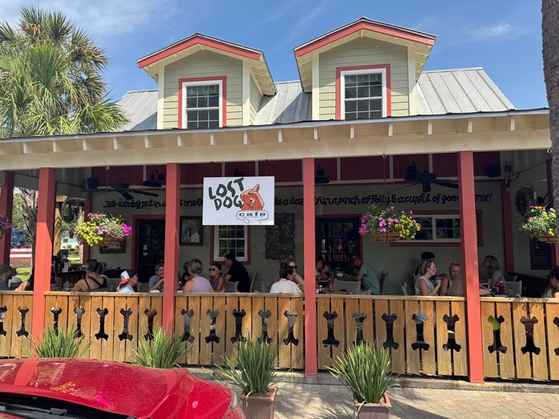 The Lost Dog Cafe- Folly Beach, South Carolina