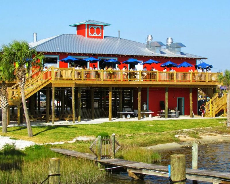 13 Florida Mom-and-Pop Spots Serving Seafood Baskets That Feel Like Summer All Year 5 Shaggy's Pensacola Beach - Pensacola Beach, Florida