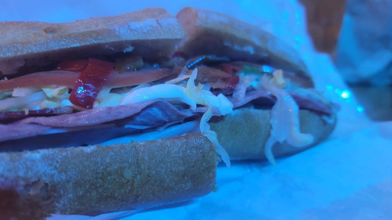 Soppressata and Sharp Provolone Hero