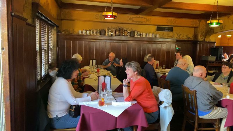 The Locals At The Corner Table
