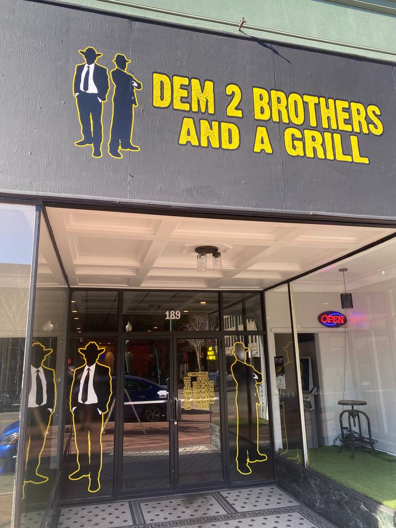 Dem 2 Brothers and a Grill Downtown - Charleston, West Virginia