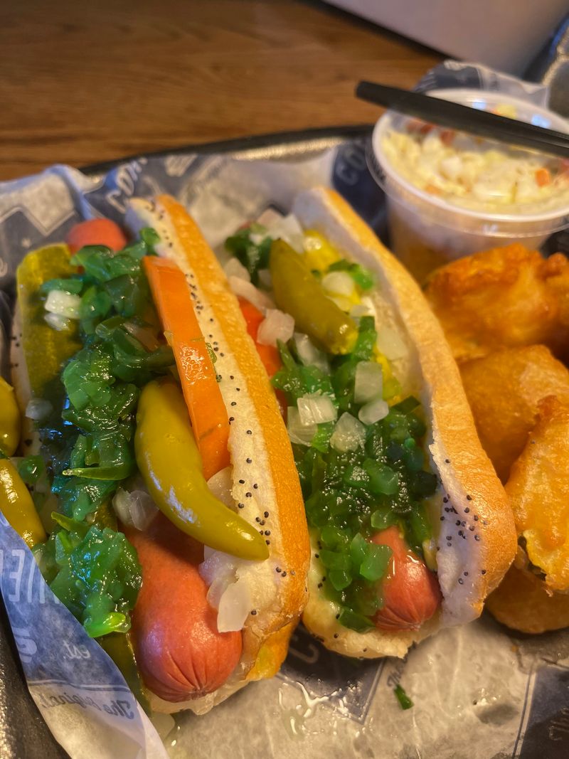 This Michigan Small-Town Bar Serves Chili Dogs So Iconic Locals Try To Eat Their Way Onto the Wall of Fame 14 Chicago-Style Detour