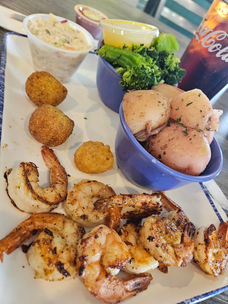 These Shrimp Baskets Taste Like Pure Coastal Memories Across America 18 Hushpuppies and Sauces