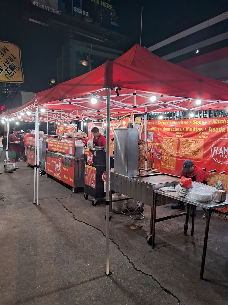 El Flamin Taco - Korea Town - Los Angeles, California