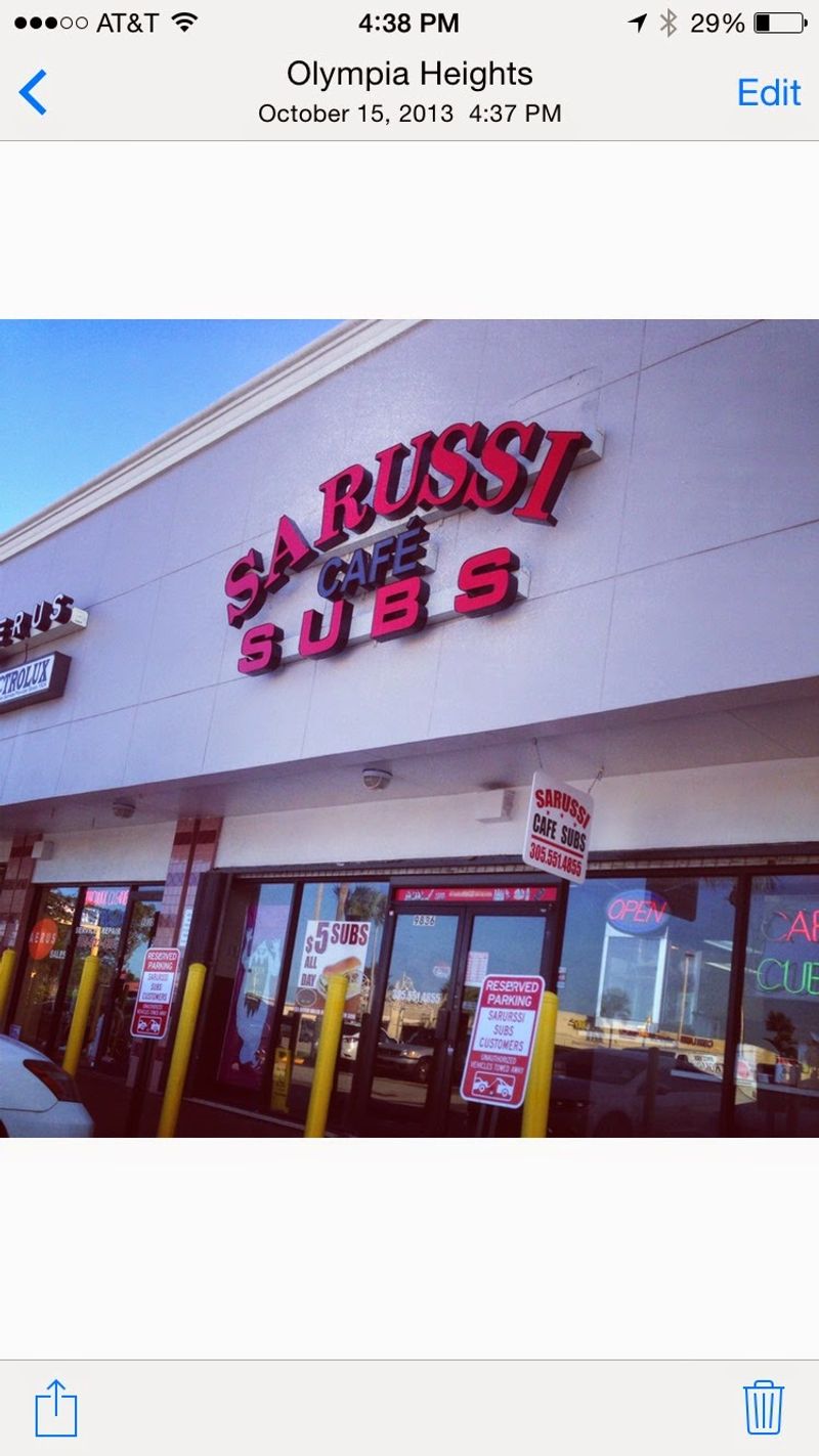 15 Florida Cuban Sandwich Shops Pressing Bread So Crisp Locals Know The Best Time To Go 13 Sarussi Cafe Subs - Miami, Florida