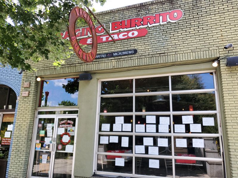 15 Georgia Burrito Counters Rolling Green Chile Wraps Worth Every Mile 9 Raging Burrito – Decatur, GA