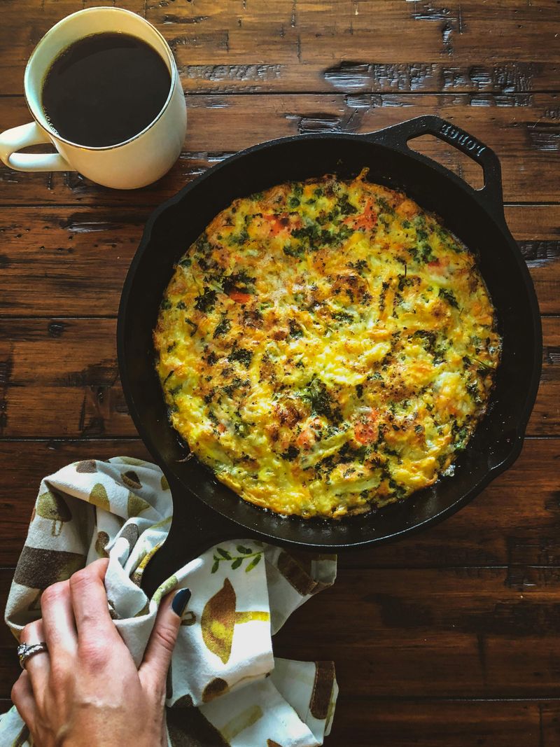 Vegetable frittata
