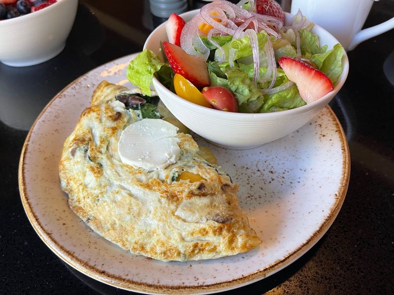 Egg white omelet