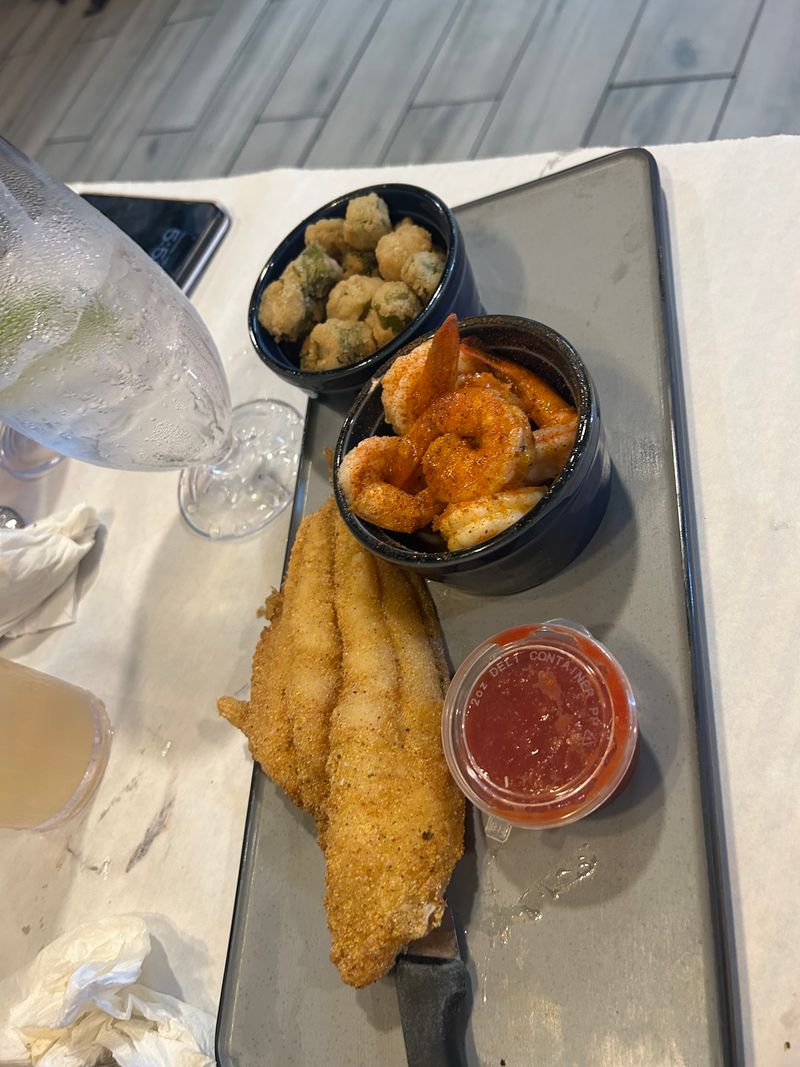 Garlic Butter Shrimp Basket