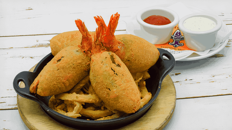 Cajun Crawfish Bread