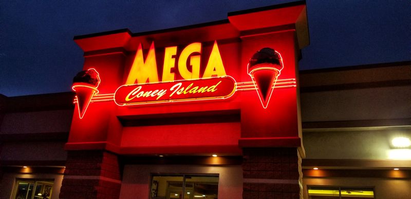 12 Michigan Diners Where Every Bite Feels Like A Page From A Retro Menu 11 Mega Coney Island - Fenton, Michigan