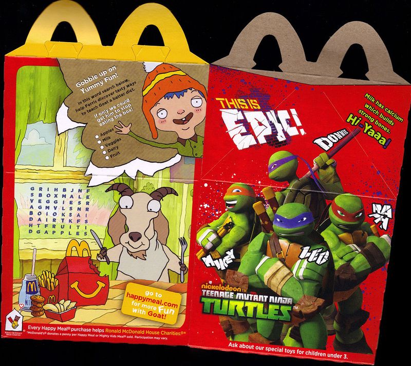 Kids meal excitement