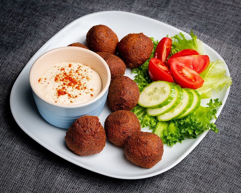 10 Mediterranean Mezze Plates That Turn a Simple Dinner Into a Feast 9 Falafel