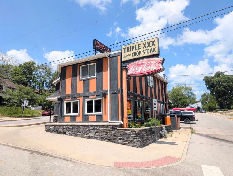 15 Indiana Tenderloin Counters Where The Sandwiches Hang Over The Bun Like A Dare 8 Triple XXX Family Restaurant - West Lafayette, Indiana