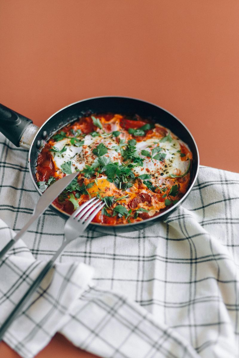 Shakshuka (eggs in tomato sauce)