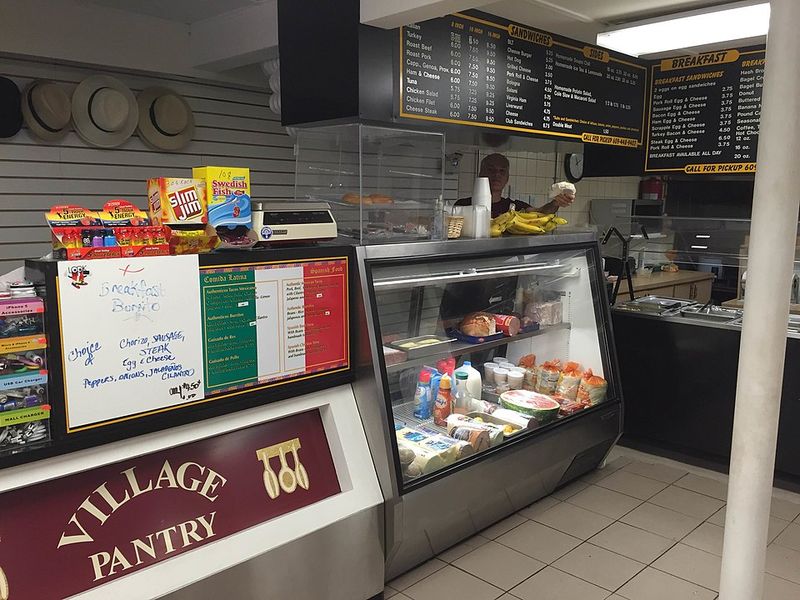 Morning fast food counter