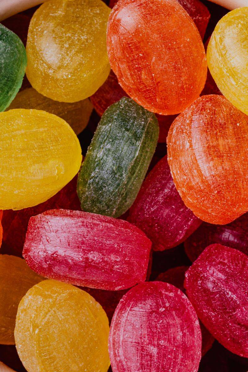 Colorful Candy and Chewing Gum