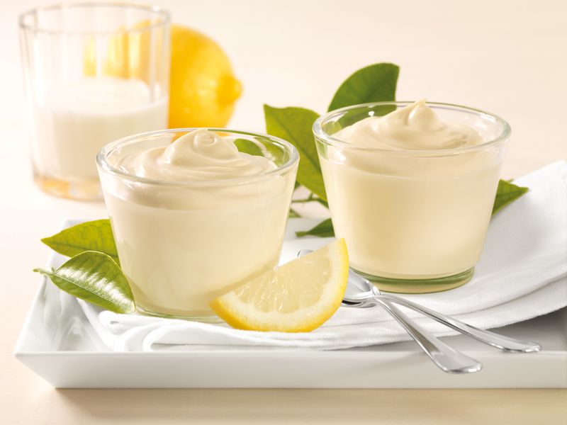 Warm Milk Desserts Thickened Naturally