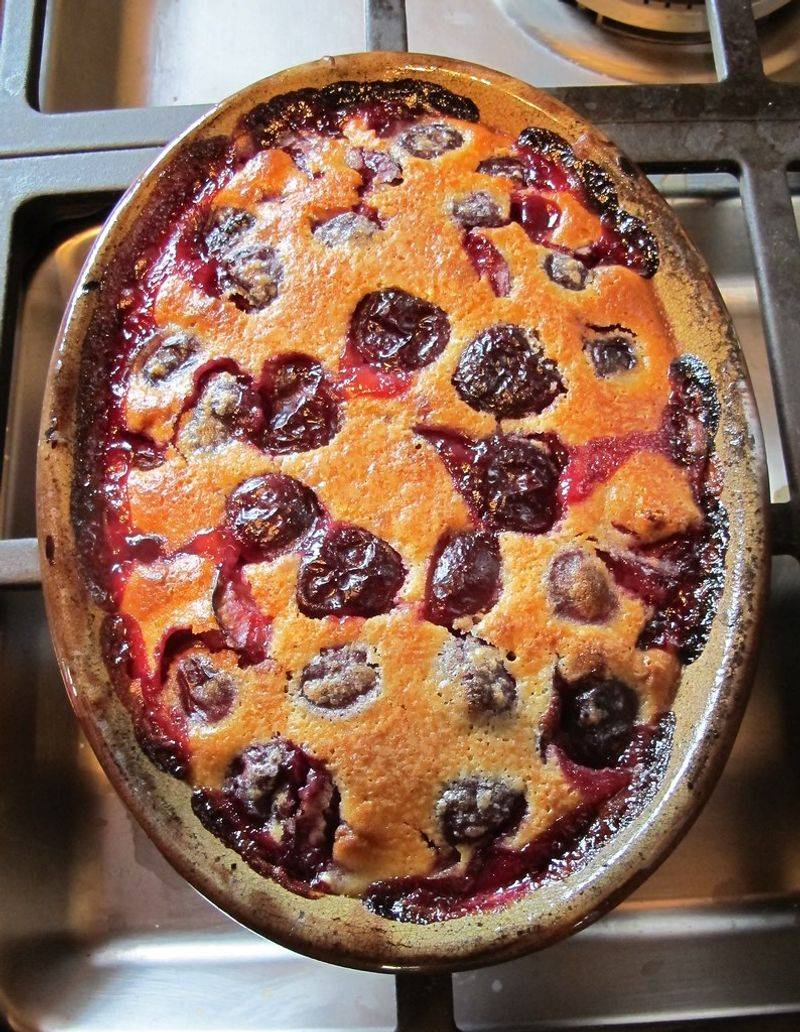 Cherry cobbler