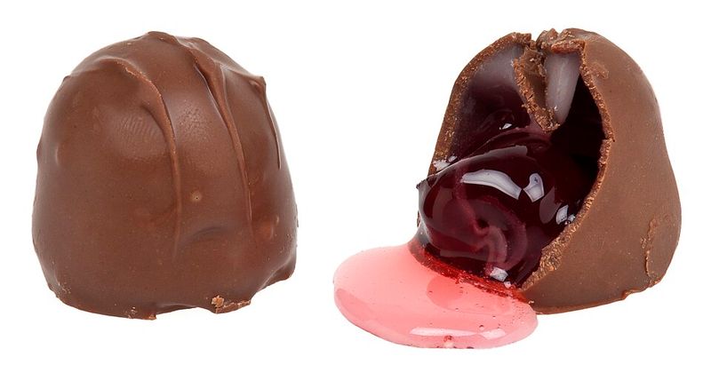 Chocolate-covered cherries