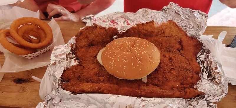 This Indiana Tenderloin Stand Has Fans Who Drive Hours Just For One Sandwich 13 Prices, Portions, and Value
