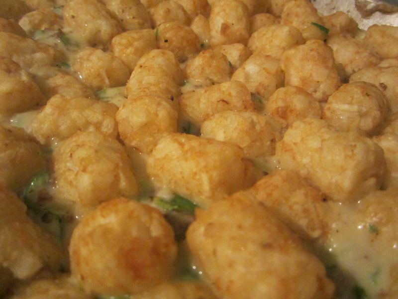 Tater tot casserole